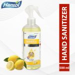 Hansol Hand Sanitizer 500 ML- Lemon-Main-1